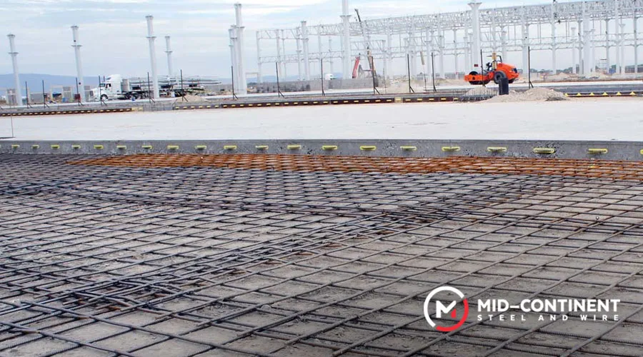 construction using wire mesh 