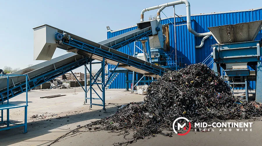 recycling steel conserves natural resources