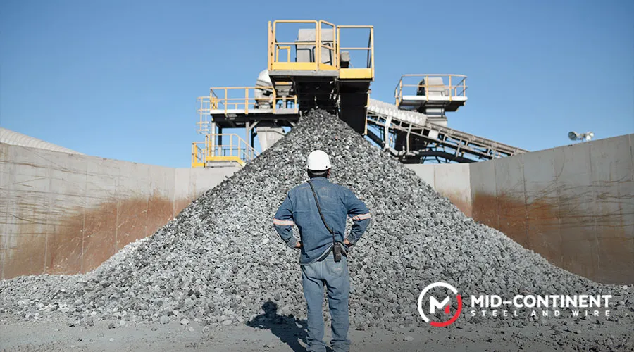 working towards reducing carbon emissions to produce steel 