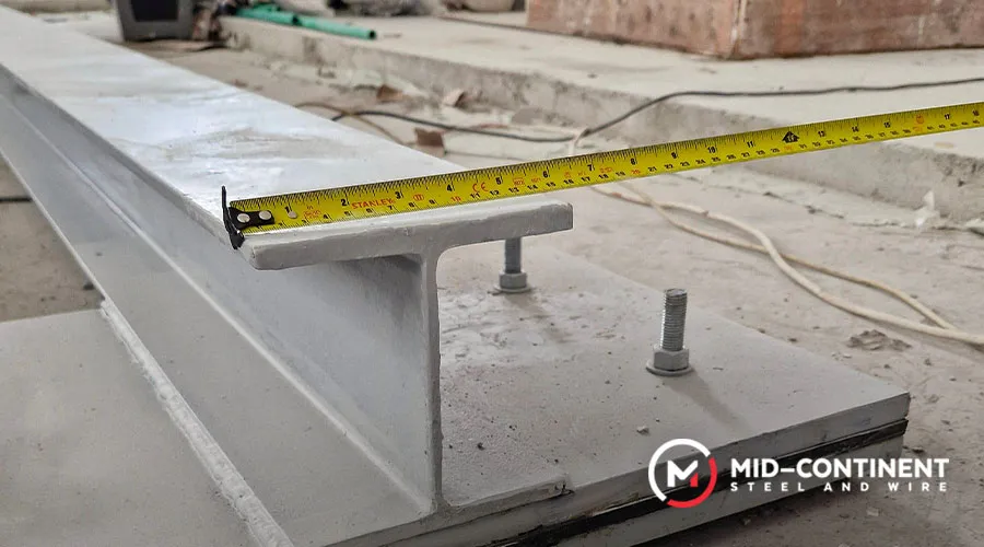 flange thickness is a feature of steel beams